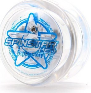 YoYoFactory Yoyo Świecące YoYoFactory Spinstar LED Clear Body Niebieskie 2