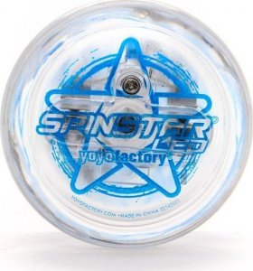 YoYoFactory Yoyo Świecące YoYoFactory Spinstar LED Clear Body Niebieskie 4