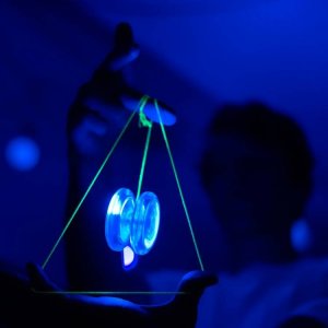 YoYoFactory Yoyo Świecące YoYoFactory Spinstar LED Clear Body Niebieskie 6