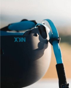 NKX Kask Na Deskorolkę Hulajnogę NKX Brain Saver Czarno-Niebieski L 5