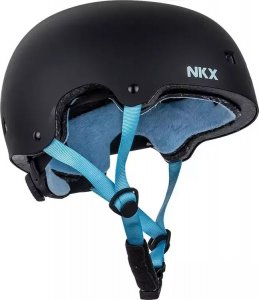NKX Kask Na Deskorolkę Hulajnogę NKX Brain Saver Czarno-Niebieski L 6