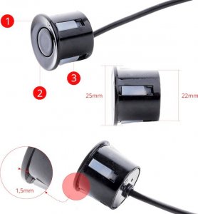 Einparts Czujniki Parkowania Einparts EPP5400N 22mm białe 15