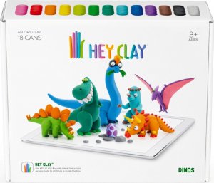 Tm Toys Hey Clay - Masa plastyczna Dinozaury HCLSE006 1