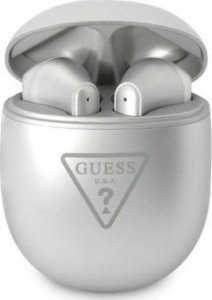Słuchawki Guess Sluchawki Bluetooth TWS GUTWST82TRS Silver 1