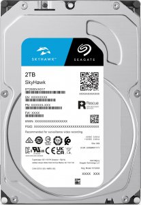 Dysk serwerowy Seagate SkyHawk 2TB 3.5'' SATA III (6 Gb/s)  (ST2000VX017) 4