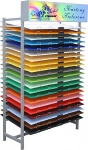 Typograf Karton 230G 70 x 100 cm fioletowy 1