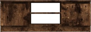 vidaXL Szafka pod TV, z drzwiczkami, przydymiony dąb, 102x30x36 cm 5