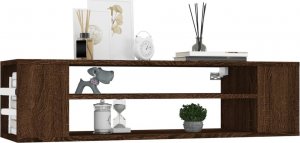 vidaXL vidaXL Wisząca szafka pod TV, brązowy dąb, 100x30x26,5 cm 3