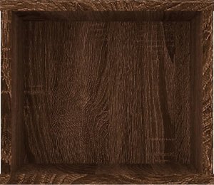 vidaXL vidaXL Wisząca szafka pod TV, brązowy dąb, 100x30x26,5 cm 5