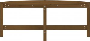 vidaXL Stolik kawowy, miodowy brąz, 118x63x45 cm, lite drewno sosnowe 5