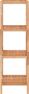 vidaXL vidaXL Regał łazienkowy, 35,5x35,5x112,5 cm, drewno orzecha włoskiego 3