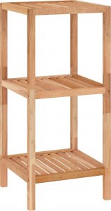 vidaXL vidaXL Regał łazienkowy, 36x36x79 cm, drewno orzecha włoskiego 2