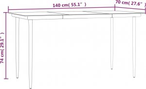 vidaXL vidaXL 5-cz. zestaw wypoczynkowy do ogrodu, poduszki, czarny rattan PE 10