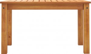 vidaXL 4-cz ogrodowy zestaw wypoczynkowy, poduszki, polirattan, drewno 8