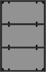 vidaXL vidaXL 6-cz. zestaw wypoczynkowy do ogrodu, poduszki, czarny rattan PE 5