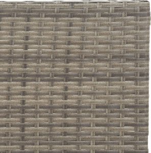 vidaXL vidaXL 3-częściowy zestaw mebli bistro, szary, polirattan 9