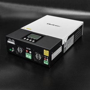 Qoltec Hybrydowy inwerter solarny Off-Grid 1.5kW | 80A | MPPT | Sinus 11