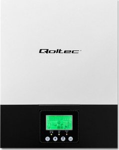 Qoltec Hybrydowy inwerter solarny Off-Grid 1.5kW | 80A | MPPT | Sinus 9