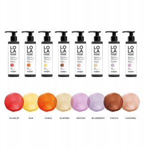 Artego Artego LOLA Your beauty color Maska odświeżająca kolor włosów Orchid, 200ml 3