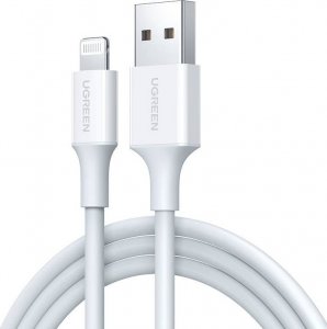 Kabel USB Ugreen USB-A - Lightning 1.5 m Biały (UGR1457) 1