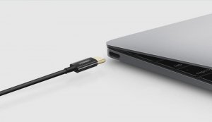 Kabel USB Ugreen USB-B - USB-C 1 m Czarny (80811) 4