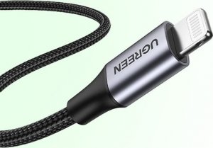 Kabel USB Ugreen USB-C - Lightning 1.5 m Czarny (UGR1470) 4