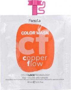 Fanola Color Mask maska koloryzująca do włosów Copper Flow 30ml 1