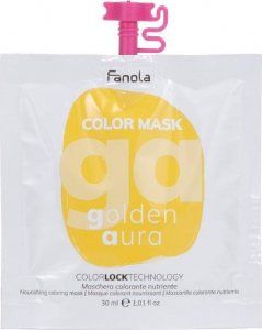 Fanola Color Mask maska koloryzująca do włosów Golden Aura 30ml 1