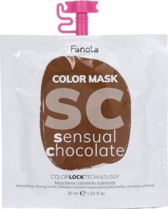 Fanola Color Mask maska koloryzująca do włosów Sensual Chocolate 30ml 1