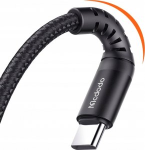 Kabel USB Mcdodo USB-A - USB-C 0.2 m Czarny (CA-2270) 2