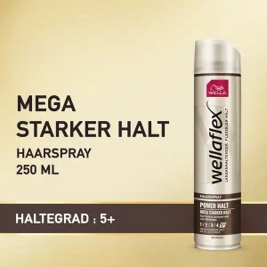 Wellaflex Power Halt 5+ Mega Mocny Lakier do Włosów 250ML 2