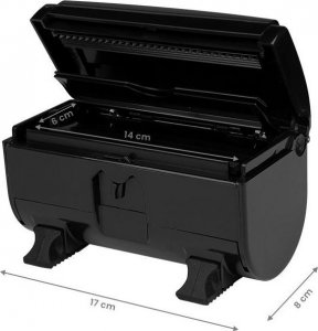 Activeshop PODAJNIK DO FOLII ALU FRYZJERSKIEJ CZARNY 5