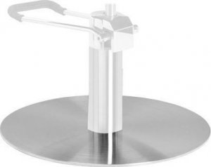 Activeshop PODSTAWA DO FOTELA FRYZJERSKIEGO OKRĄGŁA INOX L010 1