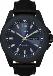 Zegarek Timex Zegarek Timex Essex TW2V42900 męski czarny 1