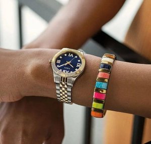 Zegarek Timex Zegarek Timex TW2V45800 Waterbury Damski 6