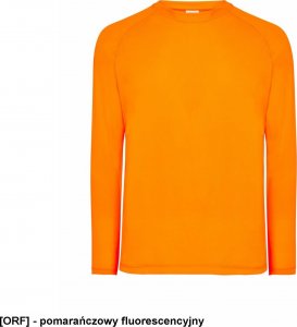 JHK T-shirt JHK SPORT T-SHIRT MAN - męski z krótkim rękawem, oddychający 130g - pomarańczowy fluorescencyjny 2XL 1