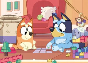 Lisciani LISCIANI BLUEY PUZZLE DF MAXI FLOOR 4 X 48 3