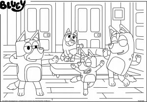 Lisciani LISCIANI BLUEY PUZZLE DF MAXI FLOOR 4 X 48 4