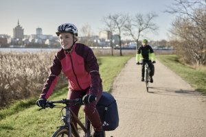 Vaude Kurtka zimowa sportowa damska Wintry IV - pomarańczowa 38 8