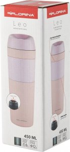 Florina Kubek termiczny ze stali nierdzewnej Florina Leo różowy 450 ml 4