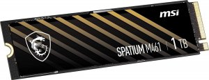 Dysk SSD MSI Spatium M461 1TB M.2 2280 PCI-E x4 Gen4 NVMe (S78-440L1D0-P83) 2