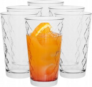 Trend For Home Ozdobna szklanka w romby Lotte 420 ml 1