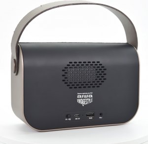 Radio Aiwa Przenośny głośnik i radio w stylu Vintage AIWA RBTU-600 3