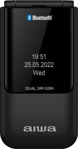 Telefon komórkowy Aiwa towar w Sosnowcu - Telefon komórkowy Aiwa FP-24BKMKII Brak danych Dual SIM Czarny () - Morelenet_12726995 2