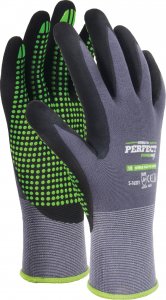 Stalco RĘKAWICE NYLONOWE "NITRILE FLEX PVC DOTS 2