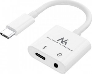 Adapter USB Maclean Adapter USB type-C 3,5 mm jack PD MCTV-848 1