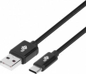 Kabel USB TB Print USB-A - USB-C 1.5 m Czarny (AKTBXKUCSBA15PB) 2