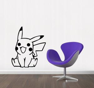 Sticky Studio Naklejka Pikachu 15 cm 6