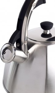 Berretti BERRETTI - Czajnik tradycyjny Giulia - 3 L - srebrna satyna - indukcja - gaz - BR-6262 2