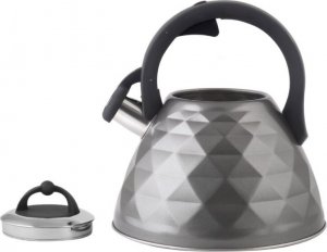 Berretti BERRETTI - Czajnik tradycyjny Rosa - 3 L - grafitowy - indukcja - gaz - BR-7641 2
